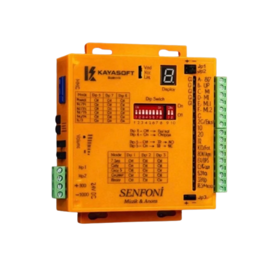 Asansör Müzik Anons Sistemi